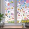 Easter Window Clings Decorations for Glass Window Stickers Decal